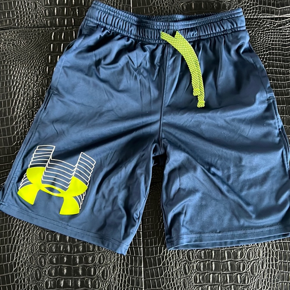 UA boys’ athletic shorts